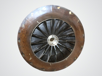 W2-95-2No.9.5A罩式退火炉高温叶轮 