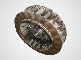 W80-150No.6A球化炉叶轮（直径φ600-φ850最高温度820℃）